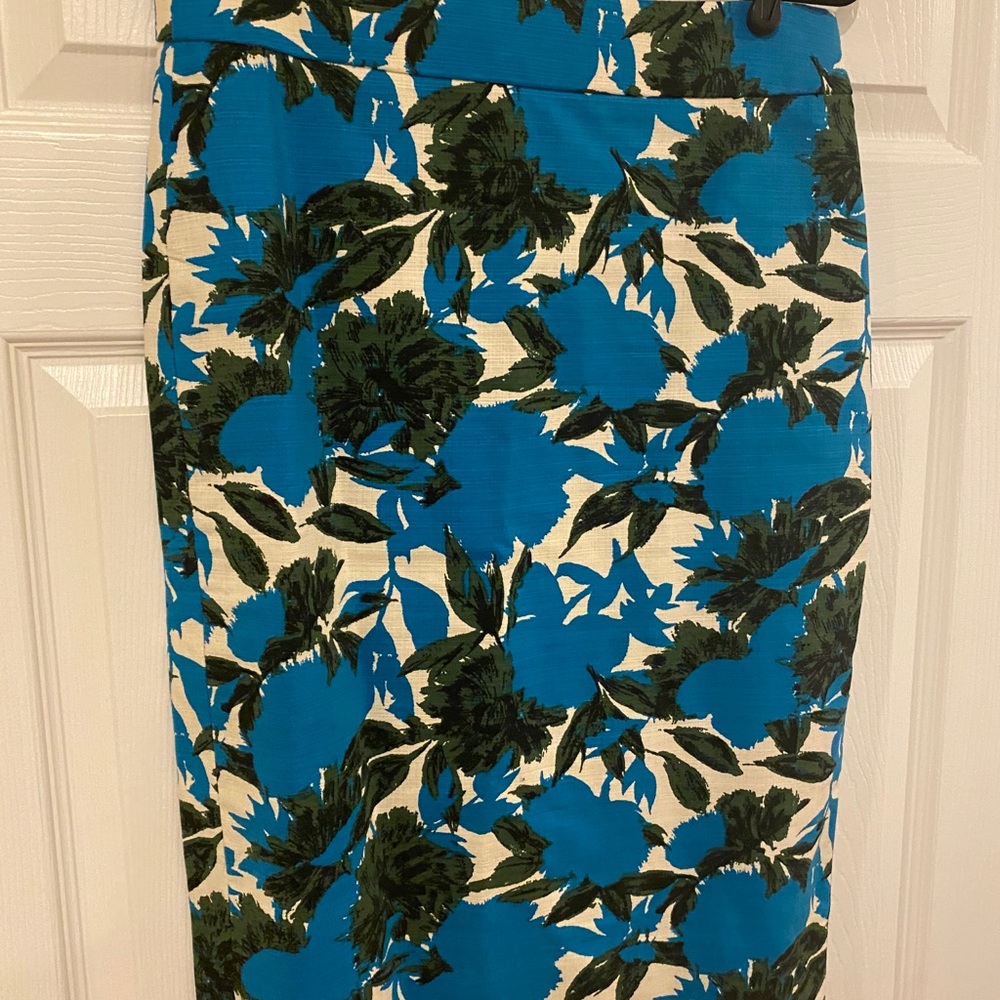 J. Crew No. 2 Pencil w/Floral Print